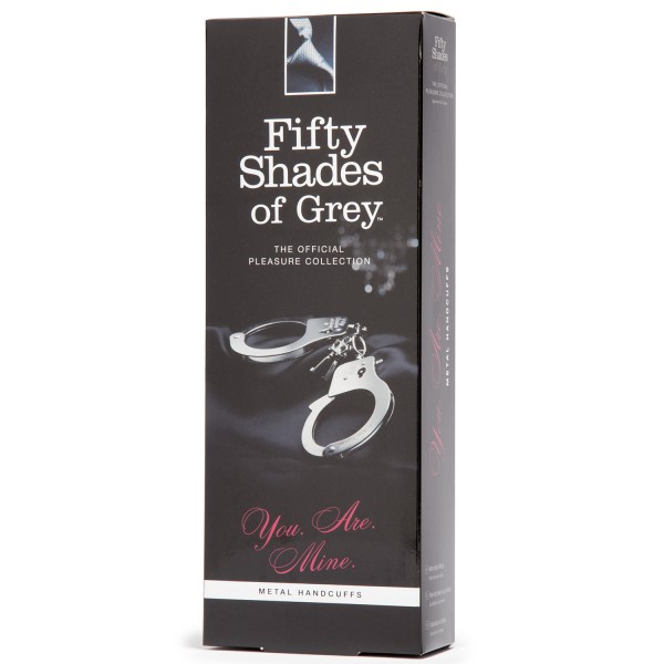 Металлические наручники Fifty Shades of Grey Ты. Моя.