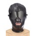 Каптур для БДСМ зі знімною маскою Fetish Tentation BDSM hood in leatherette with removable mask
