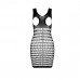 Бодистокинг-платье с открытой грудью Passion BS092 black
