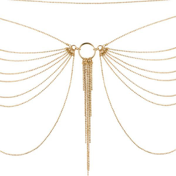 Ланцюжок трусики або ліф Bijoux Indiscrets MAGNIFIQUE Waist Chain Золота