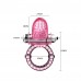 Эрекционное кольцо LyBaile Cook ring 10 Functions vibe Розовое