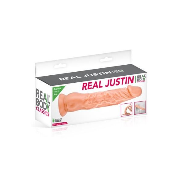 Фаллоимитатор Real Body Real Justin