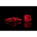Кляп у формі Троянди UPKO Rose Ball Gag Червоний