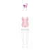 Эротический костюм зайчика Obsessive Bunny suit 4 pcs costume pink L/XL