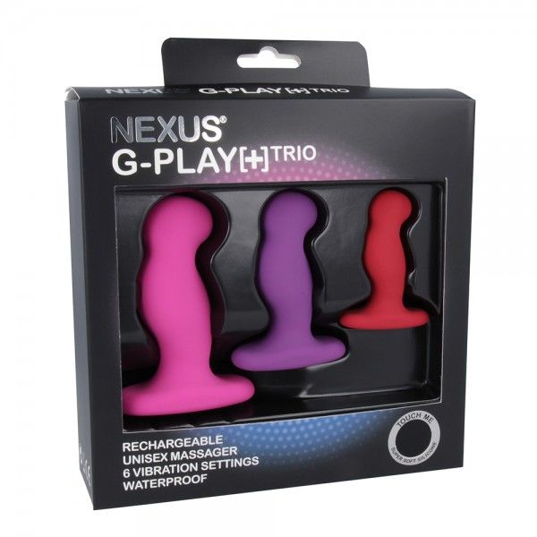 Набір масажерів простати Nexus G-Play Trio Plus